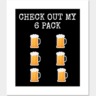 Check out my 6 pack beer T shirt. Posters and Art